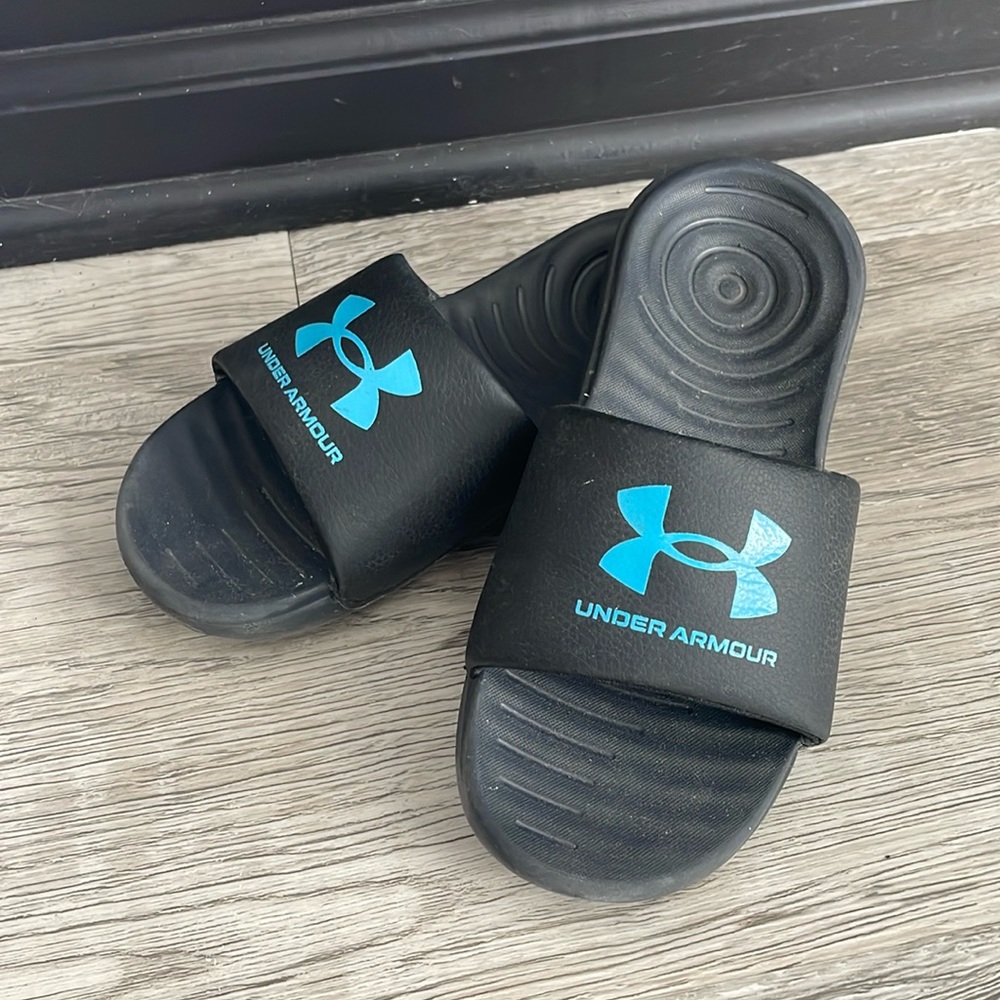 Youth Under Armour Slides